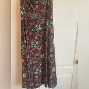 Lularoe Euc silky maxi skirt